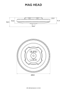 MAG Quad Lock fej – Standard, 2, nordicamoto.ro