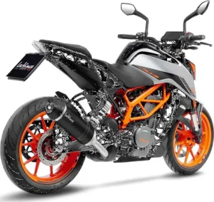 LeoVince LV One Evo Black Edition slip-on kipufogórendszer a KTM 390 Duke-hoz (2024–2025), 5, nordicamoto.ro