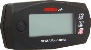 Mini 4 Tachometer And Hour Meter Black, 1, nordicamoto.ro
