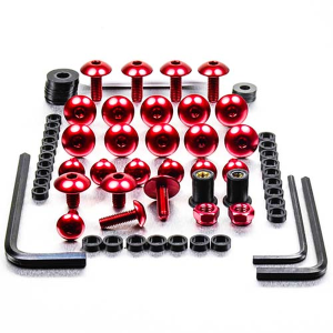 Fairing Bolt Kit For Kawasaki Red