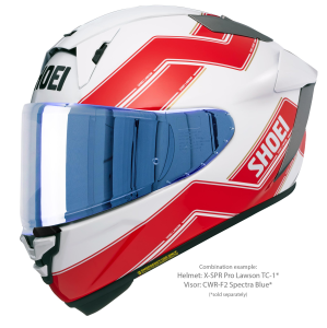 Casca Integrala SHOEI X-SPR PRO LAWSON TC-1 Rosu/Alb S, 2, nordicamoto.ro