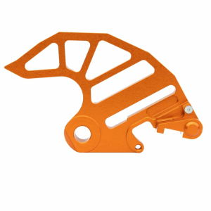 Fm-Parts hátsó féklemez-védő a KTM UniBody 2003–2022-es modelljeihez, narancssárga, nordicamoto.ro