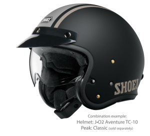 SHOEI J.O2 AVENTURE TC-10 fúvóka sisak, fekete/matt szürke, L, 2, nordicamoto.ro