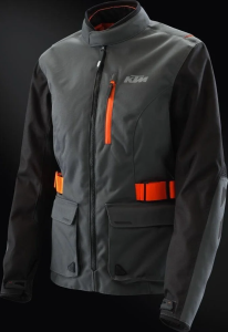 KTM Tourrain WP V2 női kabát – szürke/narancssárga – S-es méret, 2, nordicamoto.ro