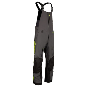 Pantaloni Snowmobil Klim Togwotee Bib Non-Insulated Asphalt - Hi-Vis, 2, nordicamoto.ro