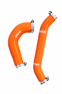 Fm-Parts szilikon hűtőcső-készlet KTM/Husqvarna/GasGas 2024-es modellekhez, narancssárga, 2, nordicamoto.ro