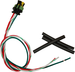 Wiring Harness With Pigtail Black