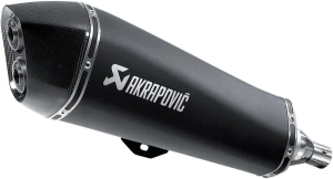 Stainless Steel Slip-on Line Scooter Muffler Black, 1, nordicamoto.ro