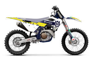 Trophy Graphic Kit Yellow, White, Blue
