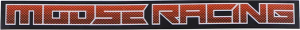 MOOSE RACING Moose Decal Black, Silver, 3, nordicamoto.ro