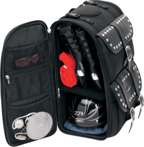 S3500s Deluxe Sissy Bar Bag Black