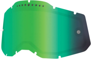 Lentila dubla ochelari 100% Accuri 2/Racecraft 2/Strata 2 Mirror Green