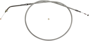 Sterling Chromite Ii® Braided Cable For Harley-davidson Clear