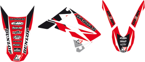 Dream 3 Graphic Kits Black, Red, 2, nordicamoto.ro