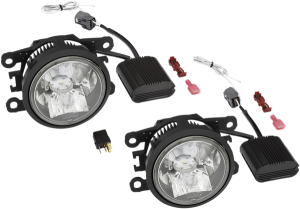 Led Dual Function Fog/daytime Running Lights Black, 2, nordicamoto.ro