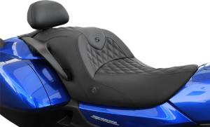 Roadsofa Lattice Stitch Heated Seat Black, 1, nordicamoto.ro
