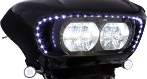 Road Blade Led Lighted Fairing Accent Black
