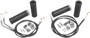 Dual-cable Throttle Assembly Kit Black 