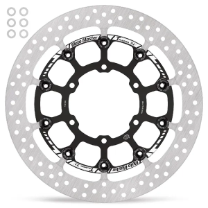 Halo sorozatú úszó rotor – fekete, ezüst, rozsdamentes acél