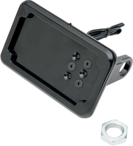 In-close License Plate Holder Black