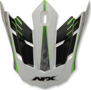 Fx-17 Factor Visor Peak Pearl White/green Green, White ONE SIZE, 1, nordicamoto.ro