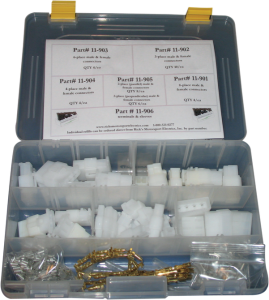 Universal Connector Kit White, 1, nordicamoto.ro