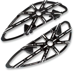 Adjustable Driver Floorboards Black