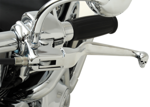 Skull Lever Set Silver