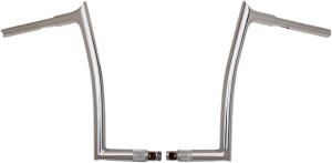 1-1/4(r) Ez Install Pointed Top Handlebar Silver, 5, nordicamoto.ro