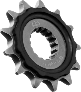 JT SPROCKETS közbenső tengely elülső lánckerék, fekete, természetes , nordicamoto.ro