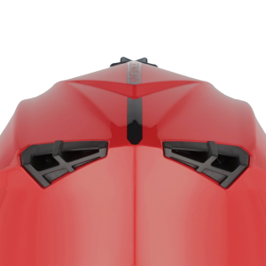 Acerbis Linear 22-06 egyszínű piros sisak, M-es méret, 4, nordicamoto.ro