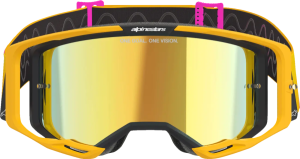 Alpinestars Vision 8 Corp szemüveg, narancssárga/rózsaszín/sárga, EGY MÉRET, 2, nordicamoto.ro