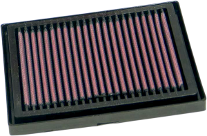 High-flow Air Filter Black, Red
