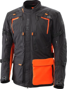 KTM TERRA ADVENTURE kabát, fekete/narancssárga