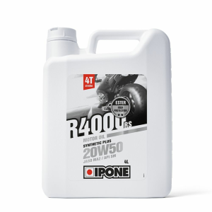 20w50-es olaj, IPONE R4000 RS 20W50 félszintetikus motorolaj, 4 l, nordicamoto.ro