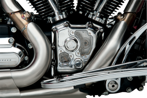 Cam Covers Clarity Chrome Chrome, 1, nordicamoto.ro