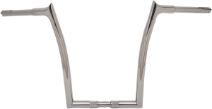 1-1/4(r) Ez Install Pointed Top Handlebar Silver, 5, nordicamoto.ro