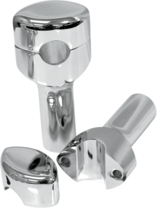 Handlebar Risers For 1(r) Handlebars Silver