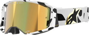 Alpinestars Supertech Corp Abs Vision fehér/fekete szemüveg