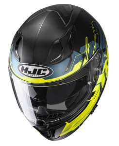 Casca HJC i70 Alligon Rosu Fluo L, 5, nordicamoto.ro