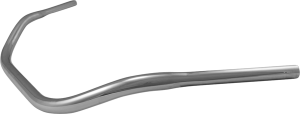 Hefty 1-1/4(r) Handlebar Silver, 2, nordicamoto.ro