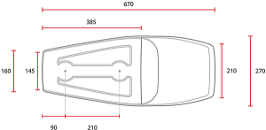 Flat Track Seat Black 