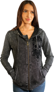 Hoody Wm Spirit Gy Sm Gray