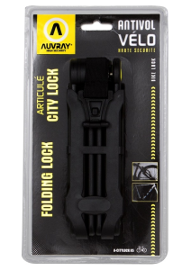 Folding Lock Black, Yellow, 1, nordicamoto.ro