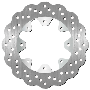 Brake Rotor Round Silver, 1, nordicamoto.ro