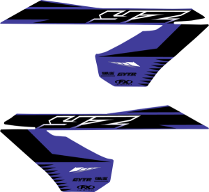 Replacement Oem Tank/shroud Graphics Black, Blue, 2, nordicamoto.ro