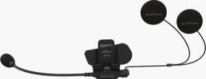 60s Helmet Clamp Kit With Boom Microphone Black, 1, nordicamoto.ro
