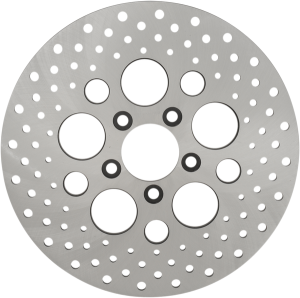 Stainless Steel Drilled Brake Rotor Ground