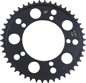 Lightweight Steel Rear Sprocket Black, Anodized