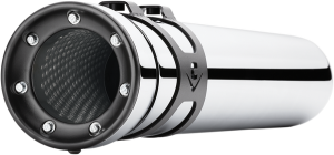 Race-pro Slip-on Mufflers Chrome, 4, nordicamoto.ro